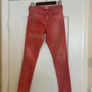 Women's Red Jeans